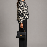 Janice Abstract Print Jacket