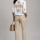 Kathleen Embroidered Blouse