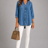 Erin Ruffle Detail Blouse