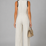 Grace Embroidered Wide-Leg Jumpsuit