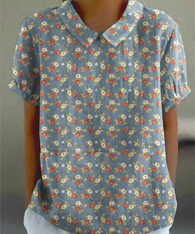 Clodagh Blue Floral Blouse