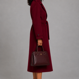 Geraldine Belted Midi Coat