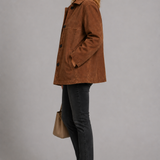 Carolyn Suede-Look Jacket