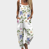 Niamh Relaxed Printed Dungarees