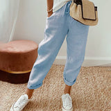Colette Linen Tapered Trousers