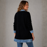 Mairéad Denim Layered Jacket