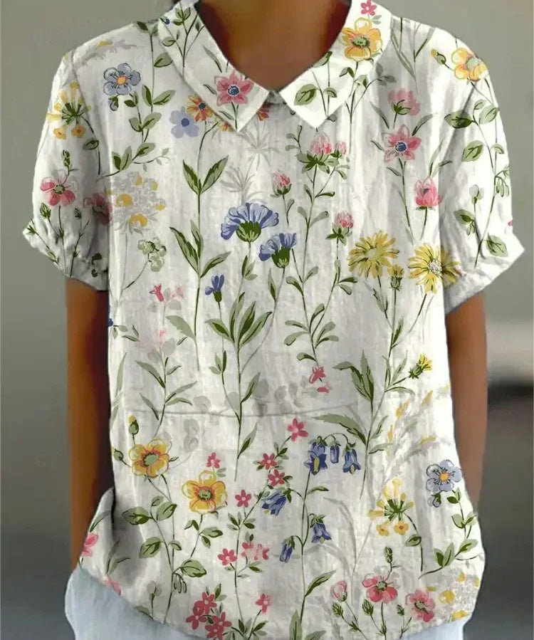 Clodagh Blue Floral Blouse
