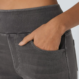 Veronica Wide-Leg Denim Trousers