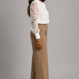 Saoirse Broderie Sleeve Blouse