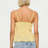Éabha Pleated Camisole Top