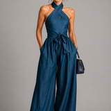 Louise Halter Wide-Leg Jumpsuit