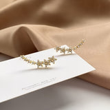 Róisín Floral Crystal Earrings