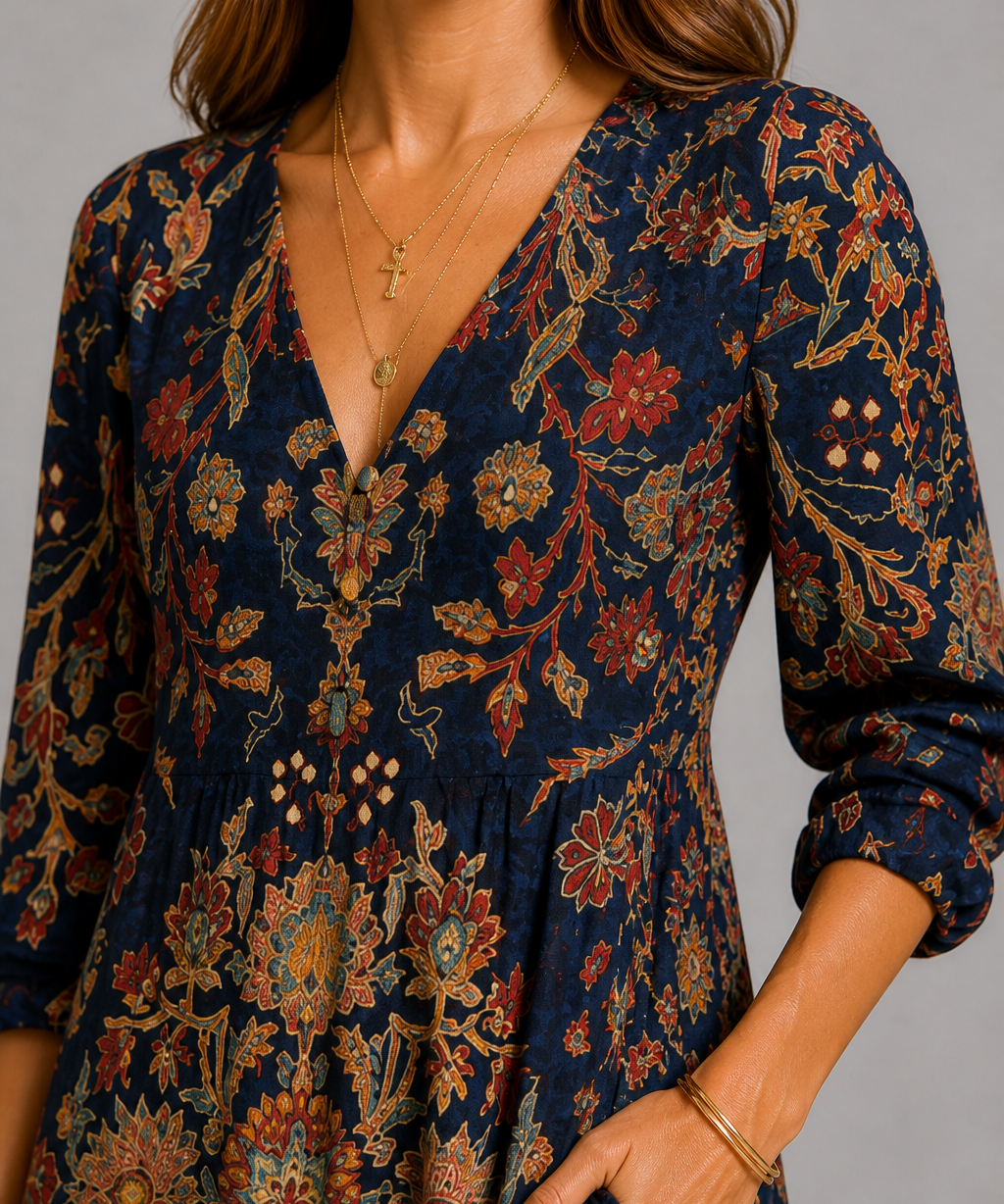Rebecca Floral Maxi Dress