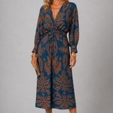 Patricia Botanical Midi Dress