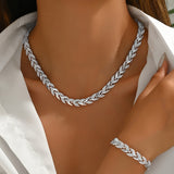 Deirdre Herringbone Jewellery Set