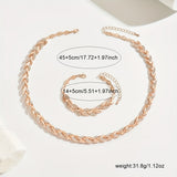 Deirdre Herringbone Jewellery Set