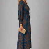 Patricia Botanical Midi Dress