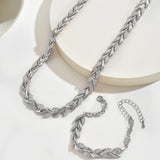 Deirdre Herringbone Jewellery Set