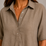 Moira Relaxed Button Blouse