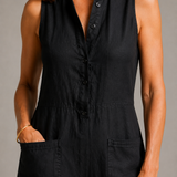 Claire Relaxed Linen Jumpsuit