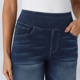 Veronica Wide-Leg Denim Trousers
