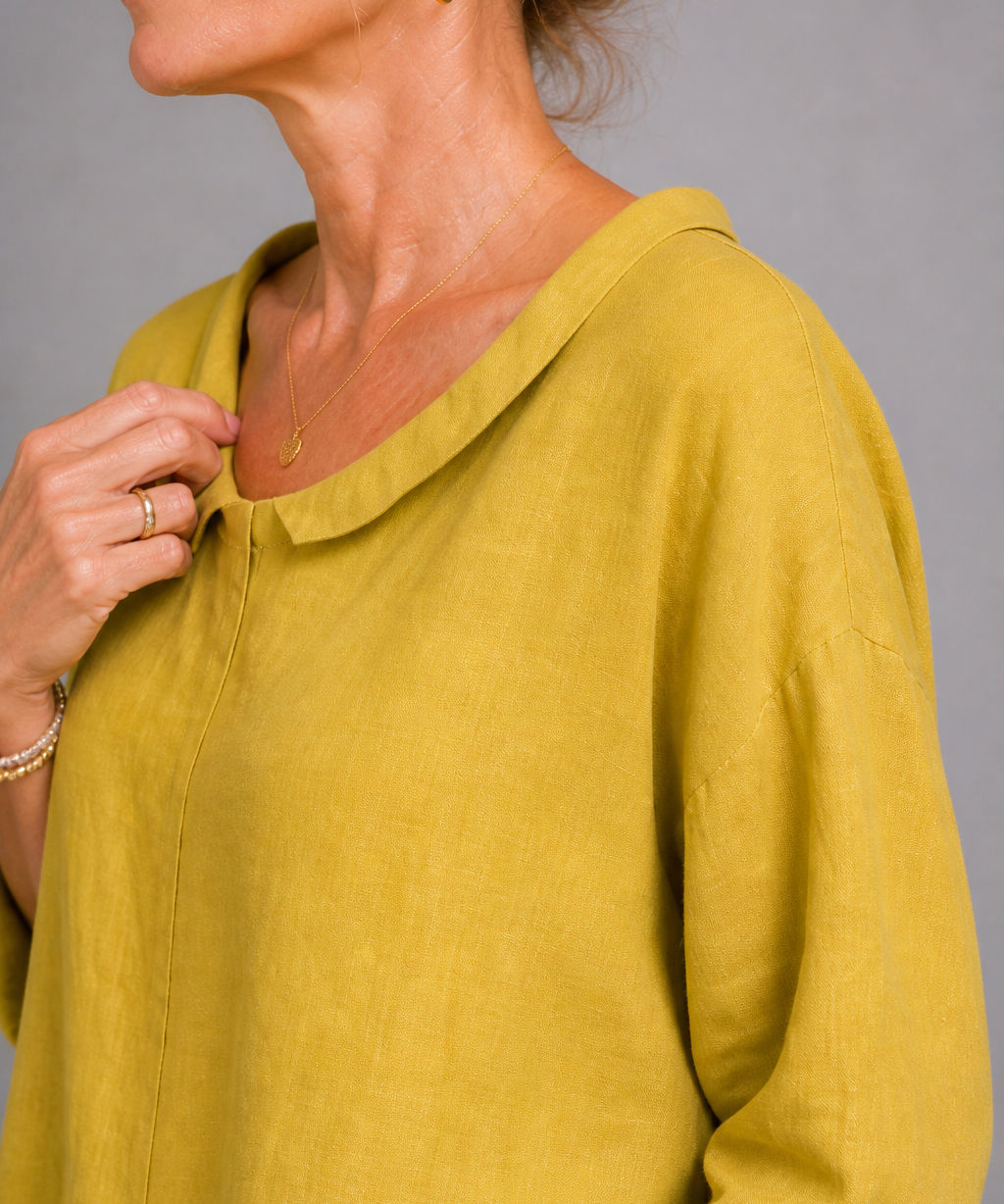 Denise Relaxed Long-Sleeve Top