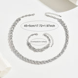 Deirdre Herringbone Jewellery Set