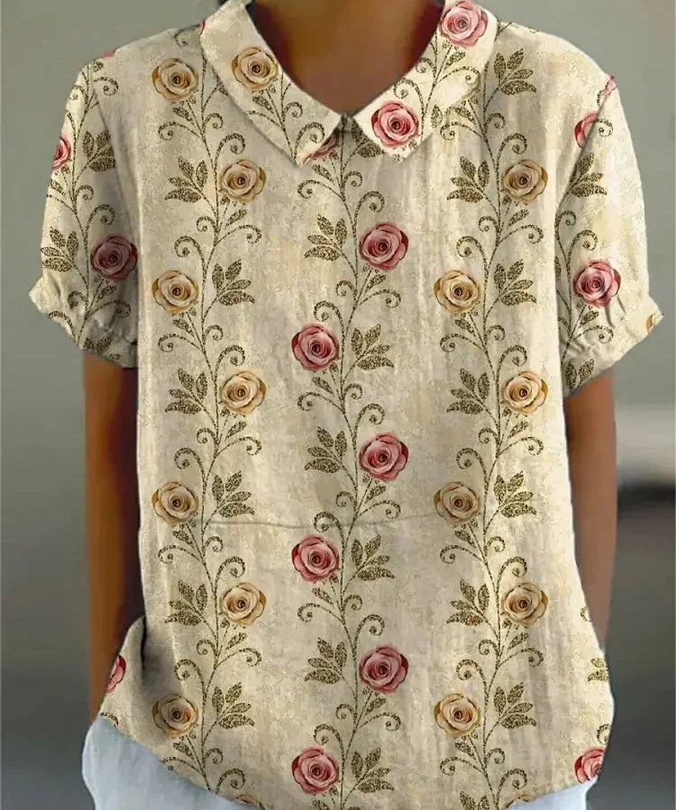 Clodagh Blue Floral Blouse