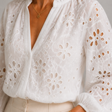 Áine Broderie Blouse