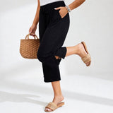 Agnes Cropped Wide-Leg Trousers