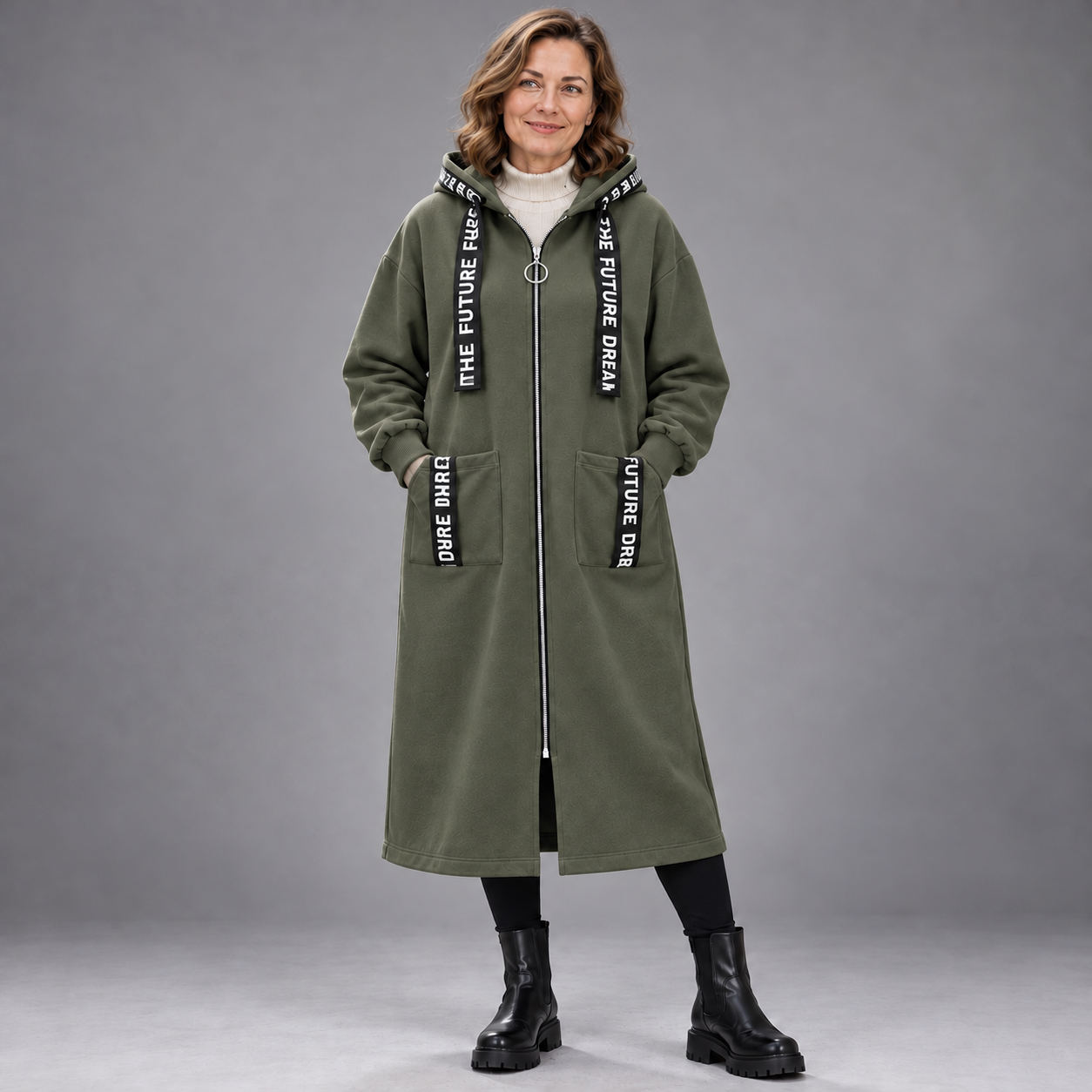 Deirdre Hooded Coat