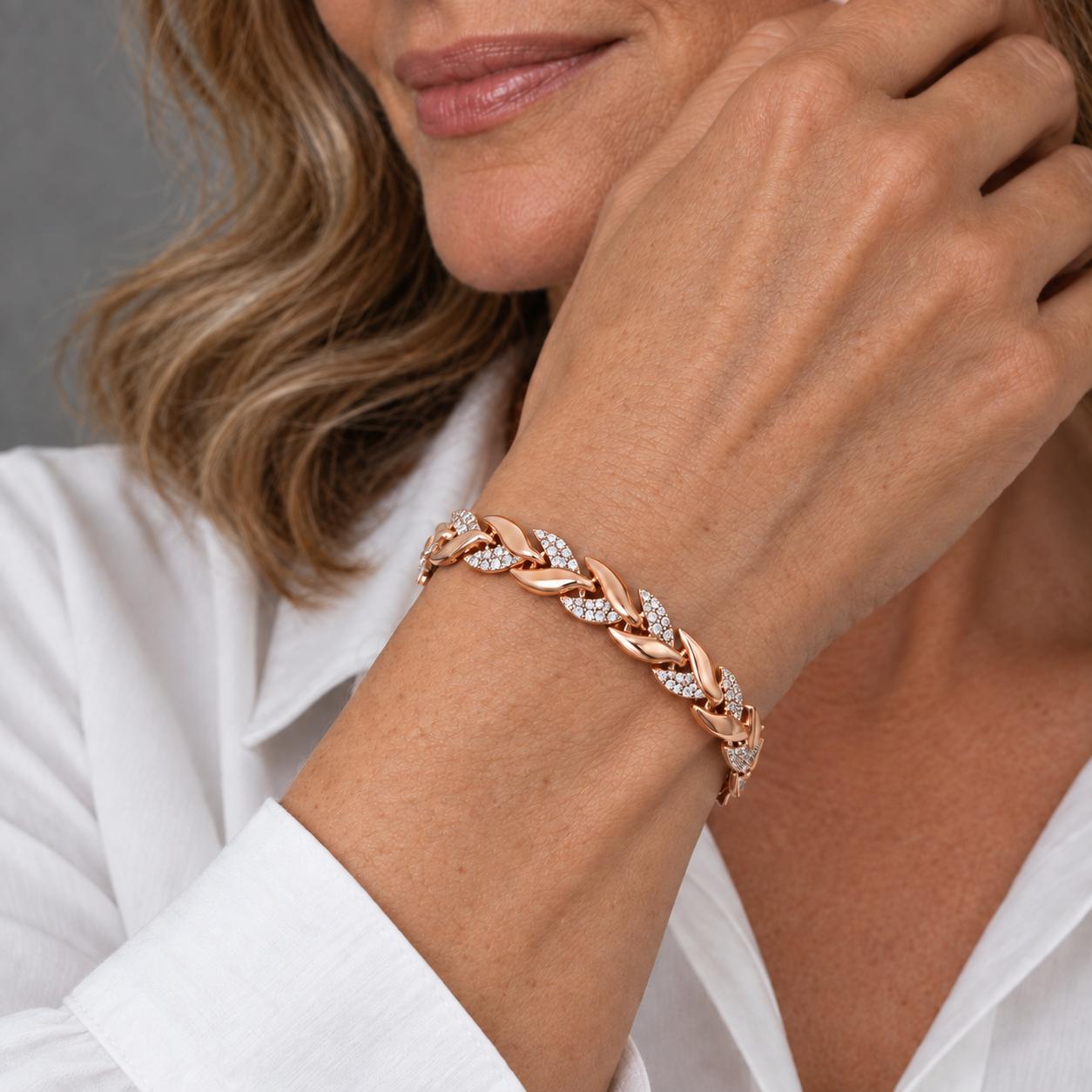 Orla Leaf Jewellery Set