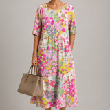 Barbara Floral Midi Dress