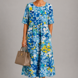 Barbara Floral Midi Dress