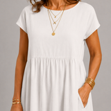 Margaret Gathered Midi Dress