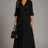 Ruth Embroidered Midi Dress