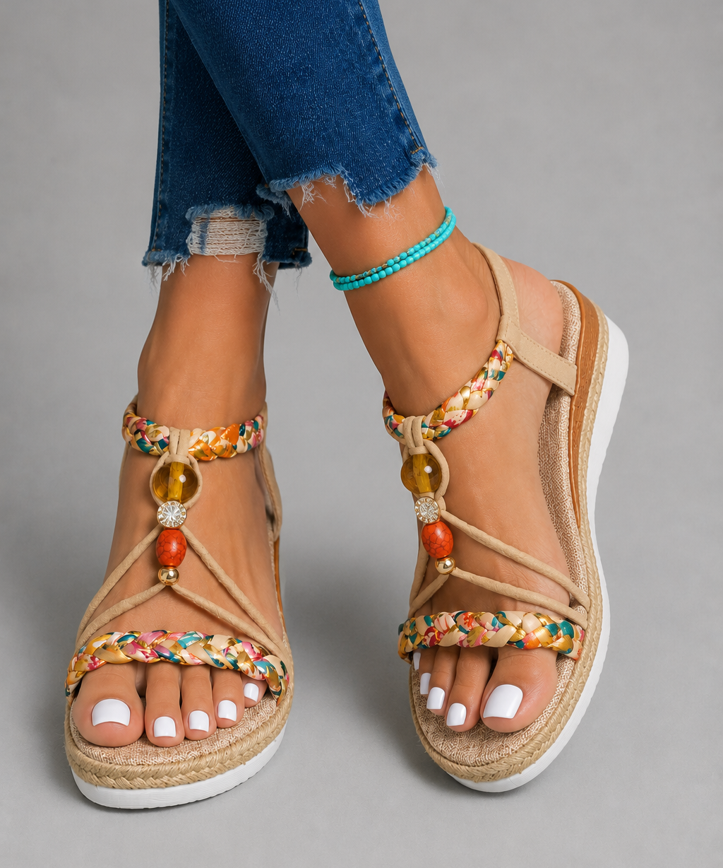 Helen Embellished Comfort Sandals
