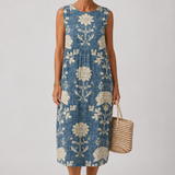 Rosemary Printed Midi Dress
