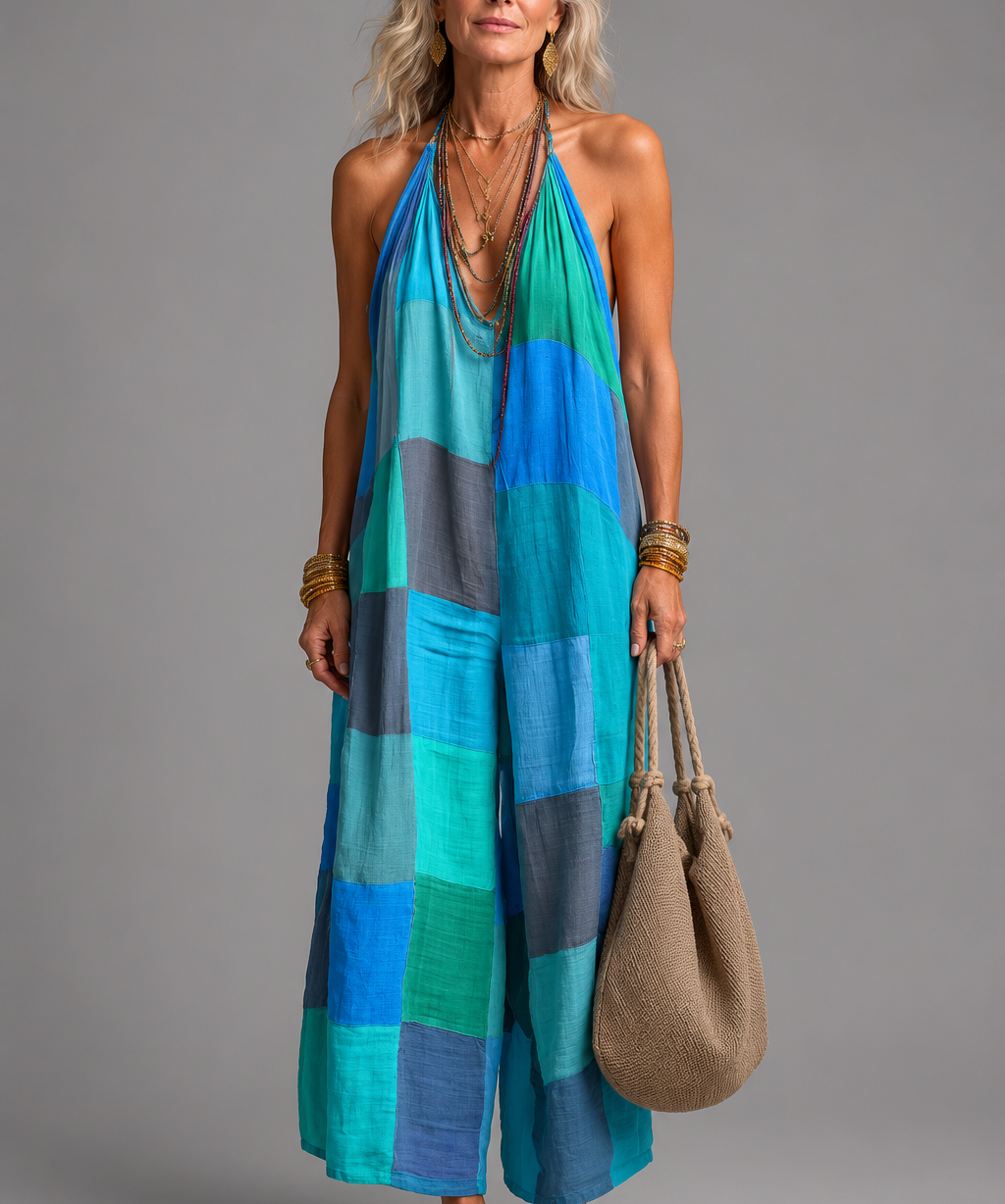 Bridget Patchwork Jumpsuit