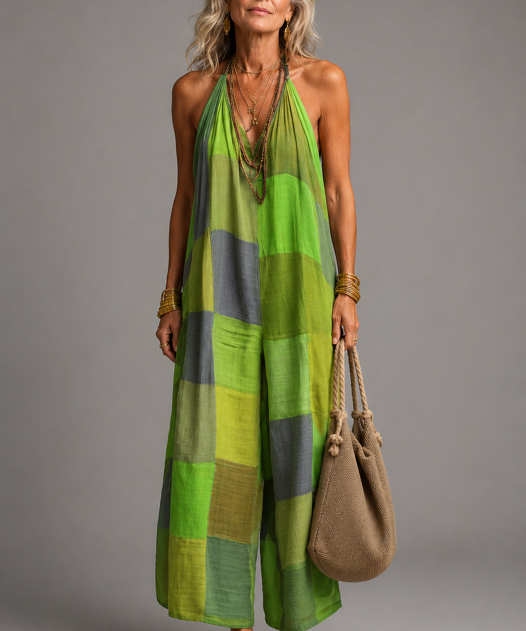 Bridget Patchwork Jumpsuit