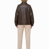 Brónagh Brown Leather Jacket