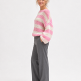 DELACROIX | PULL OVERSIZE EN TRICOT RAYÉ