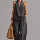 Ailbhe Draped Two-Piece Set