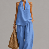 Ailbhe Draped Two-Piece Set