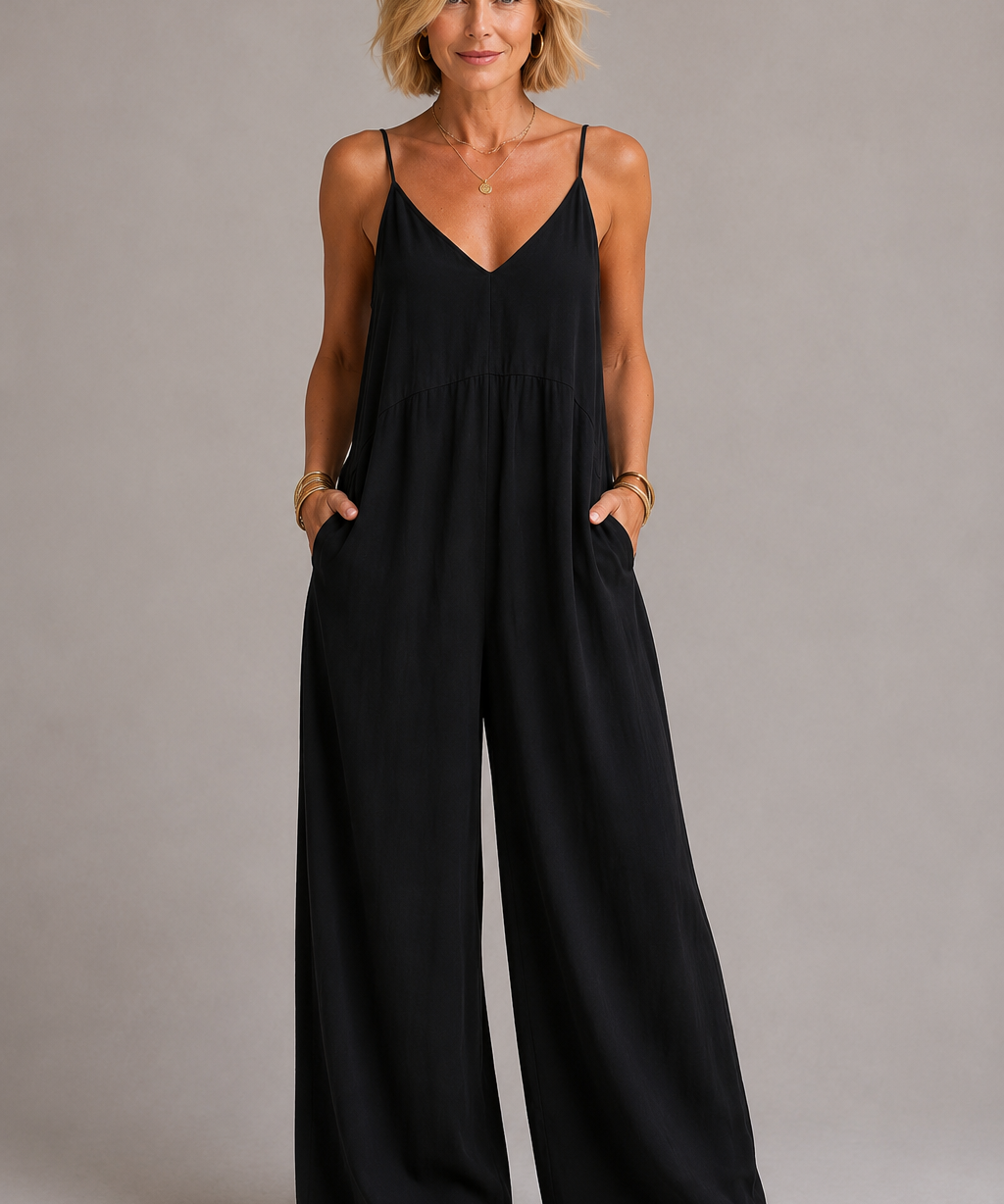 Éabha Relaxed Wide-Leg Jumpsuit