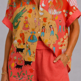 Deirdre Printed Two-Piece Set