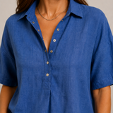 Moira Relaxed Button Blouse