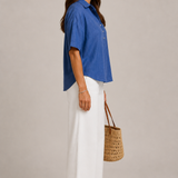 Moira Relaxed Button Blouse