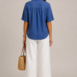 Moira Relaxed Button Blouse