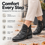 Molly Zip Ankle Boots